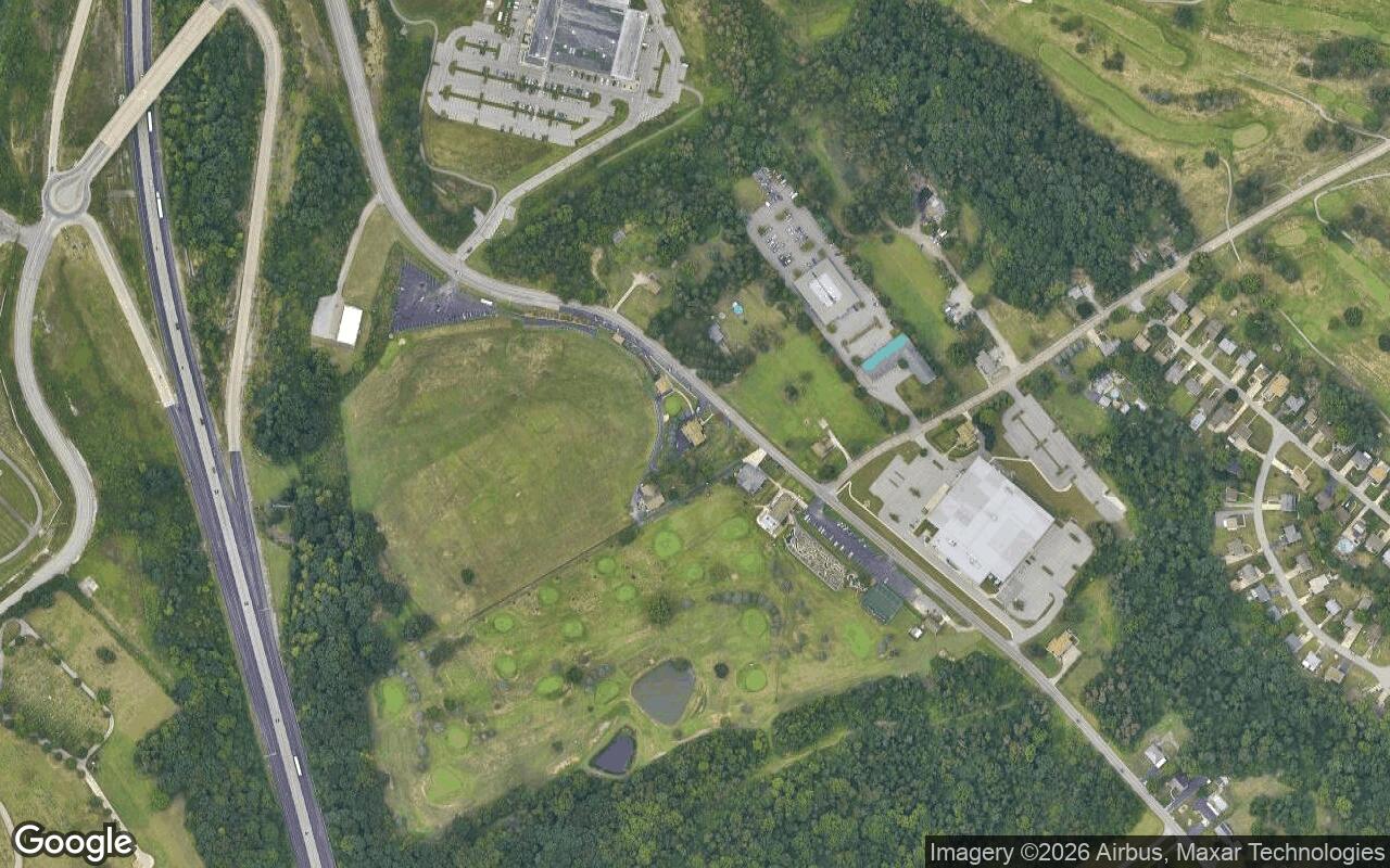 Satellite view of Scally's Golf Center