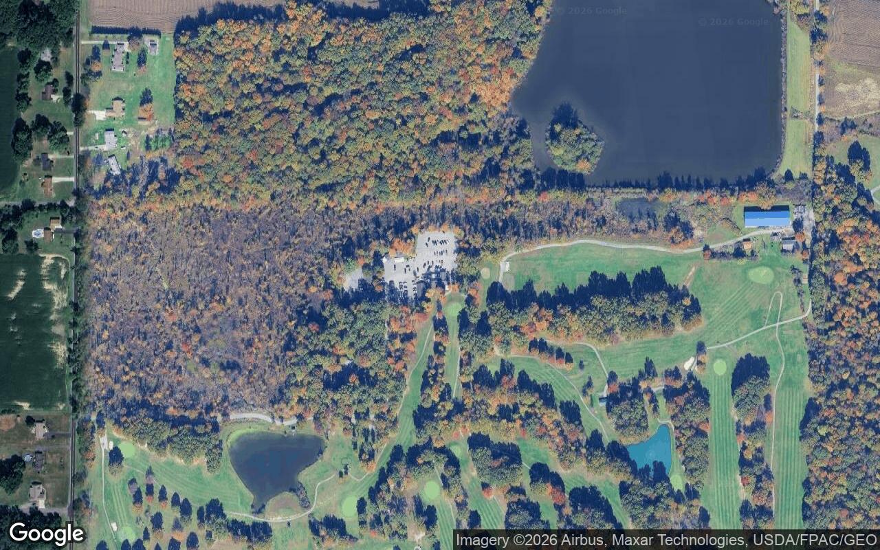 Satellite view of Bedford Trails Golf Course