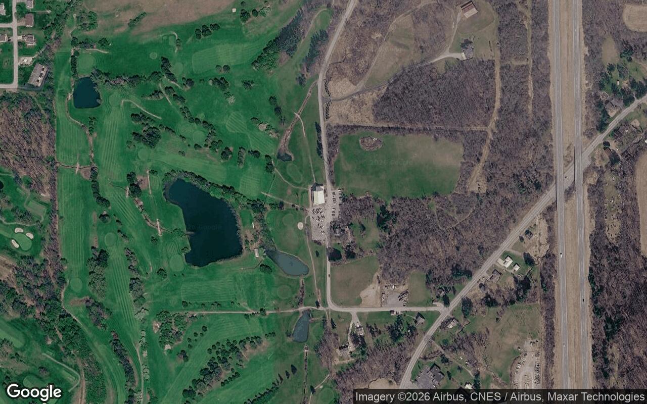 Satellite view of Meadow Lane Golf Course