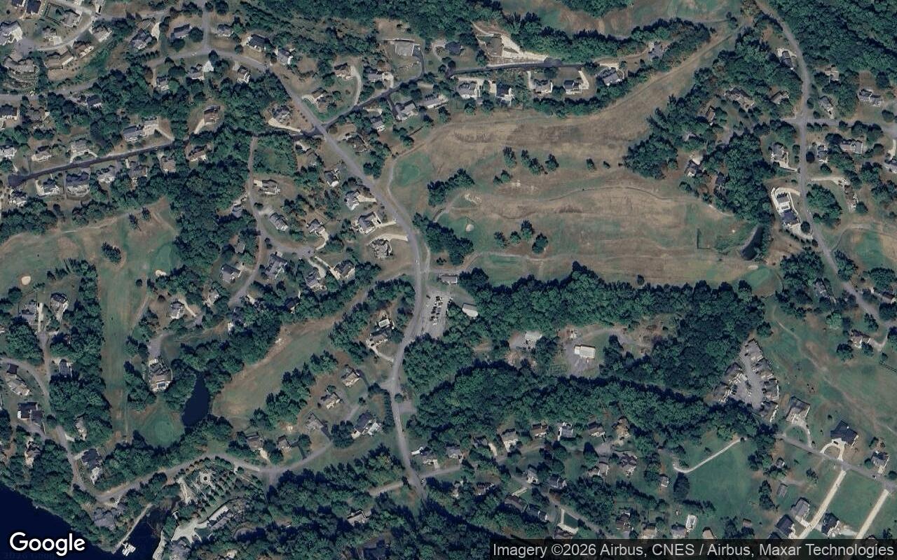 Satellite view of Mountain View Golf Course