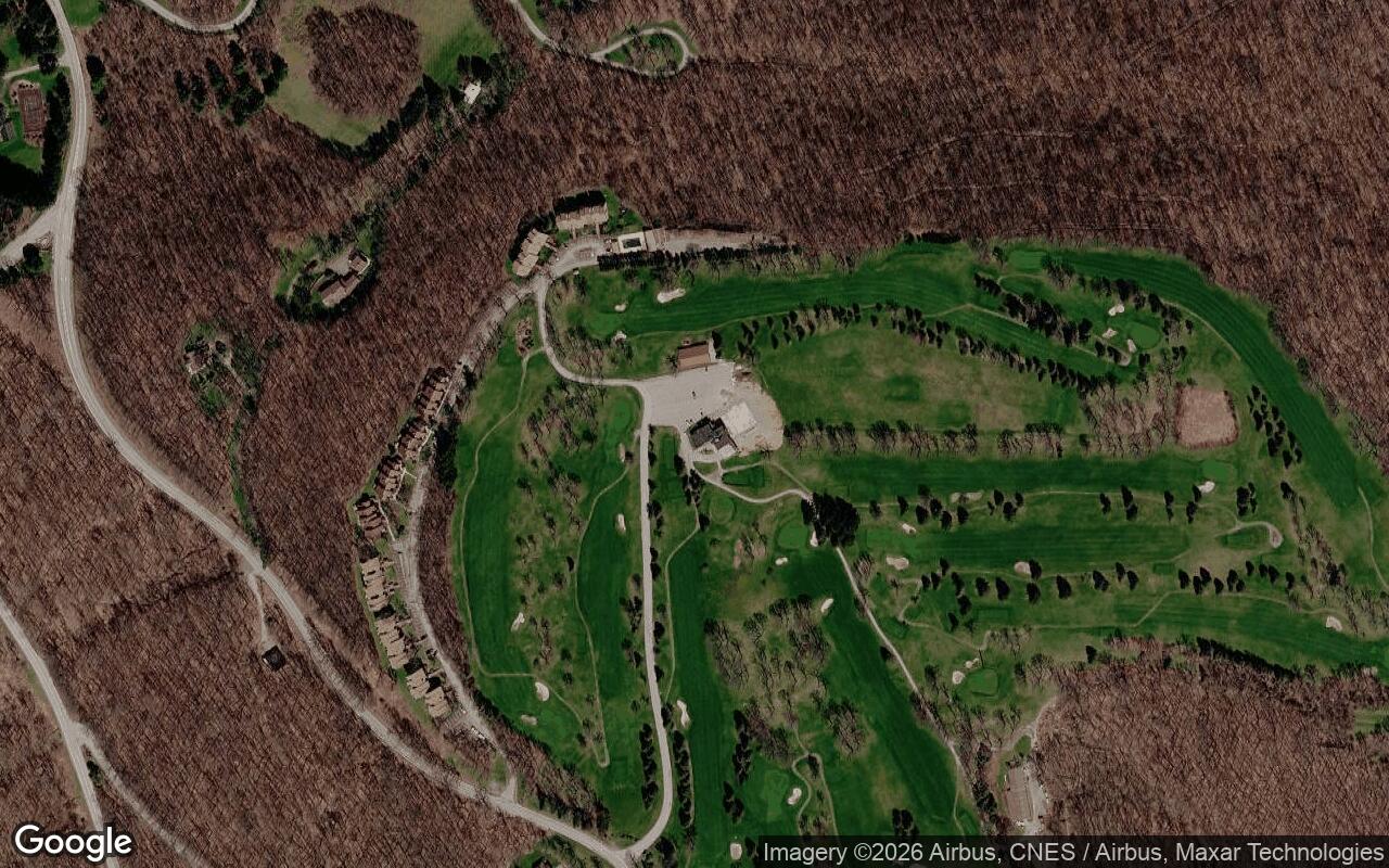 Satellite view of Highlands Golf Club at Seven Springs