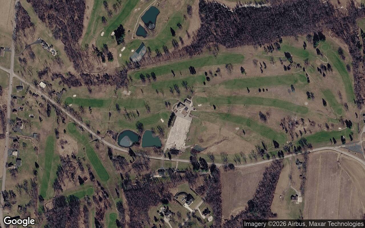 Satellite view of Manor Valley Golf Course