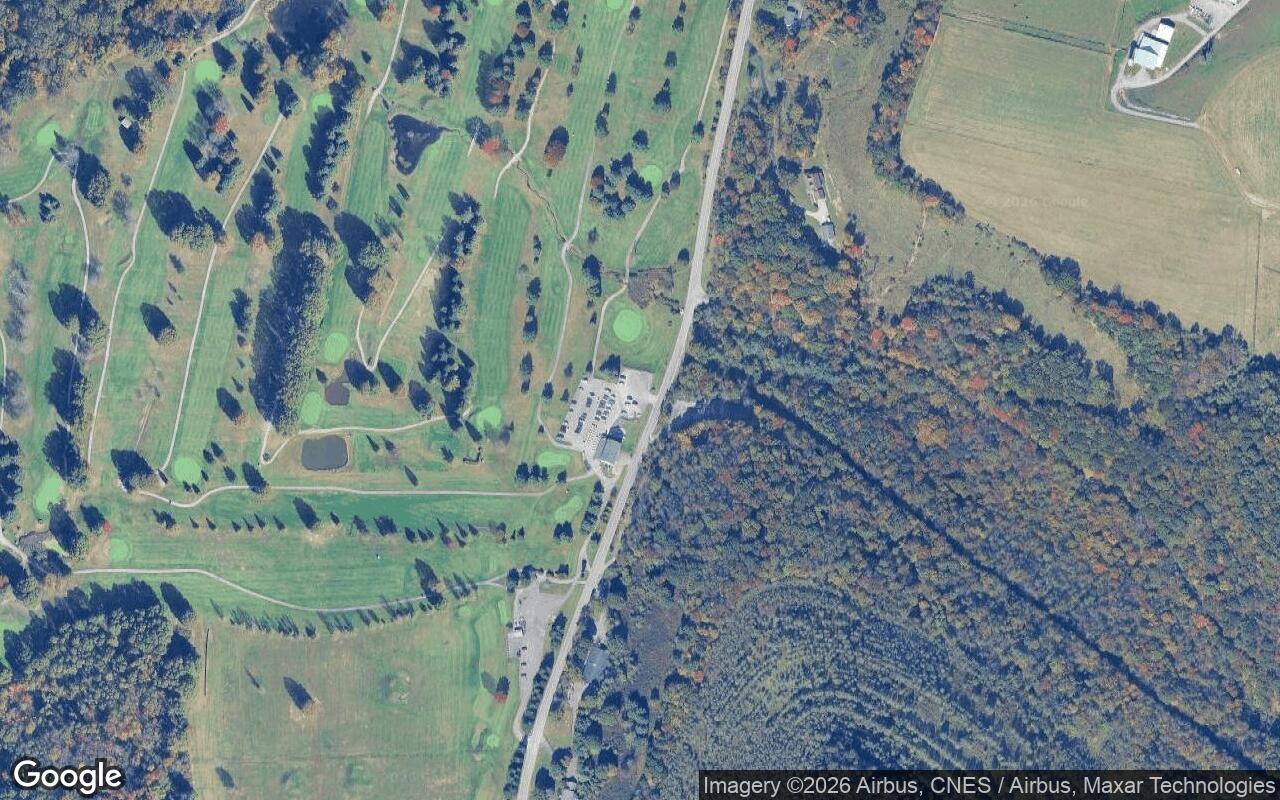 Satellite view of Fox Run Golf Course