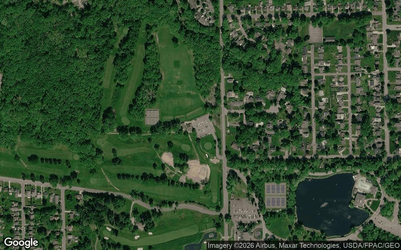 Satellite view of Buhl Park Golf Course
