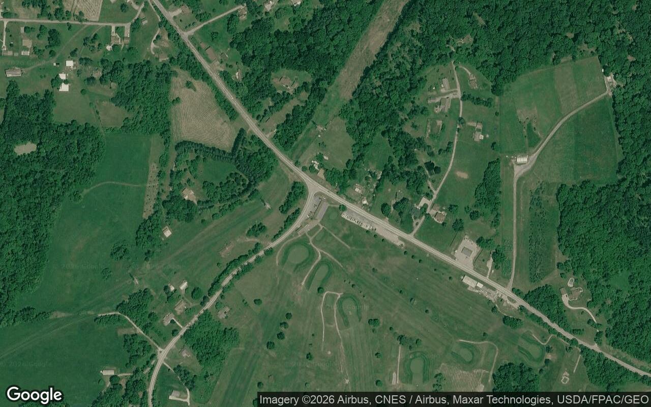 Satellite view of Highland Springs Golf Course