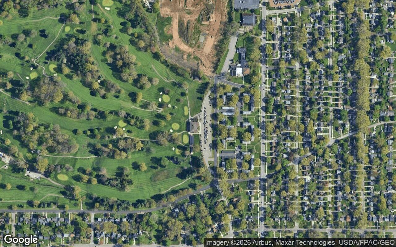 Satellite view of J. E Good Park Golf Course