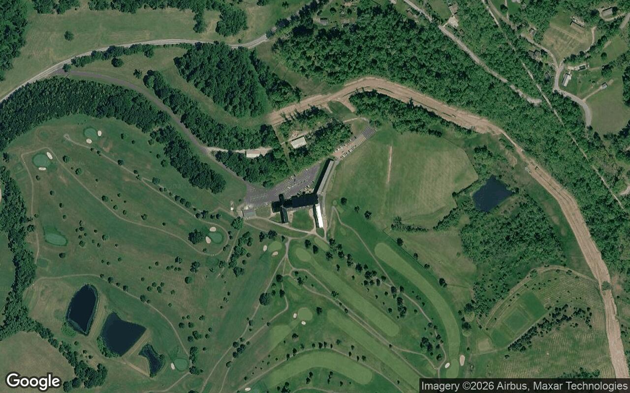 Satellite view of Fort Cherry Golf Club