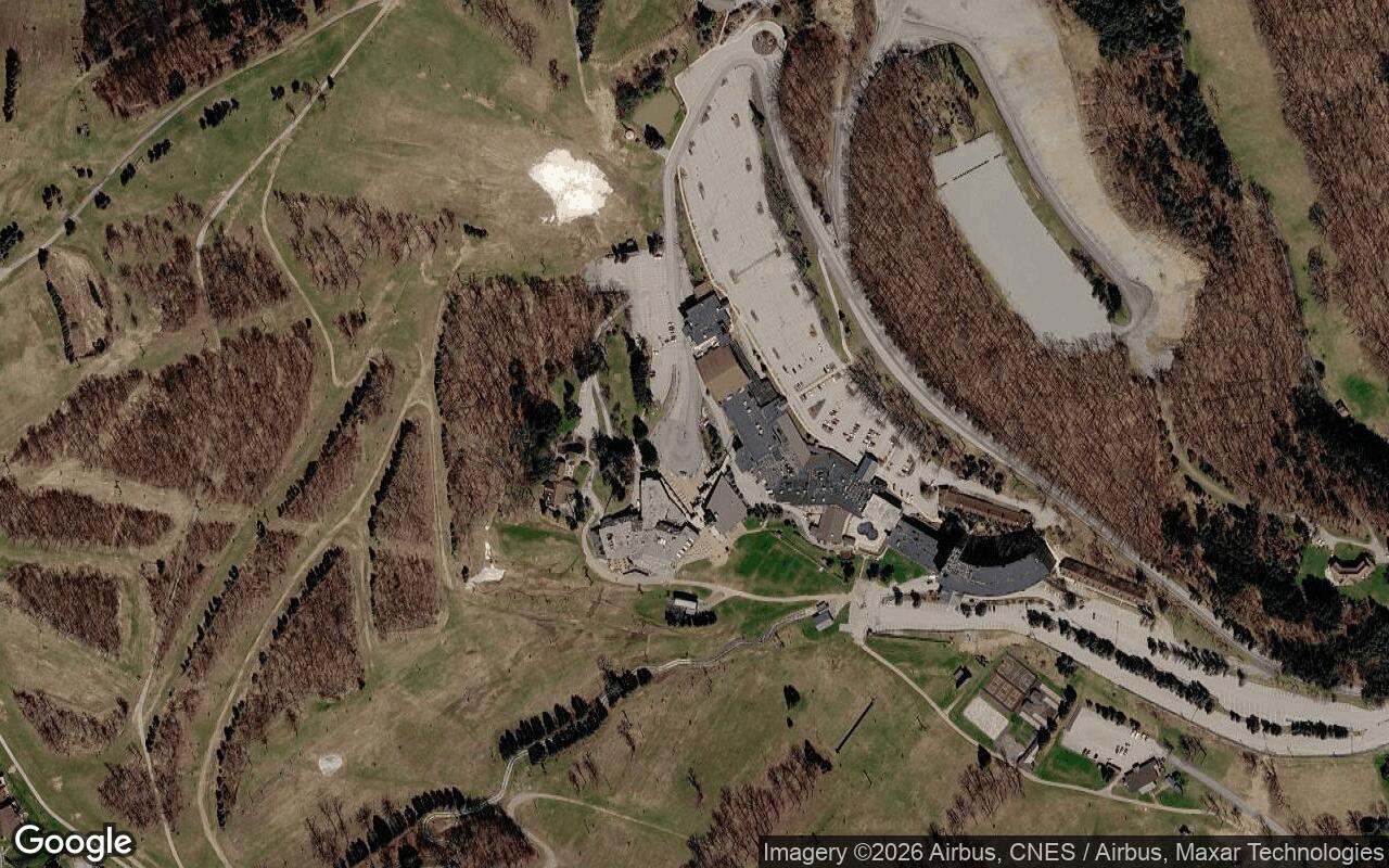 Satellite view of Seven Springs Mountain Resort Golf