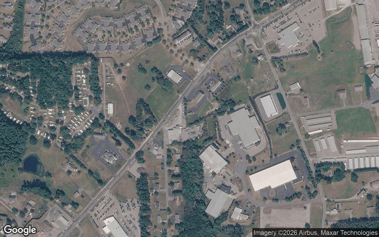 Satellite view of Lake Arthur Country Club