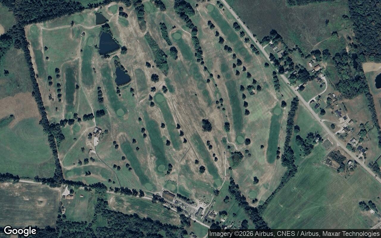 Satellite view of Carmichaels Golf Club