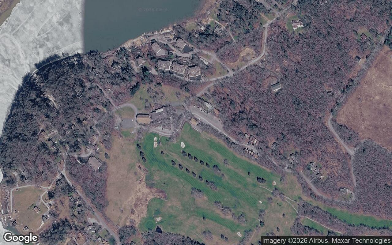Satellite view of Northwinds Golf Course