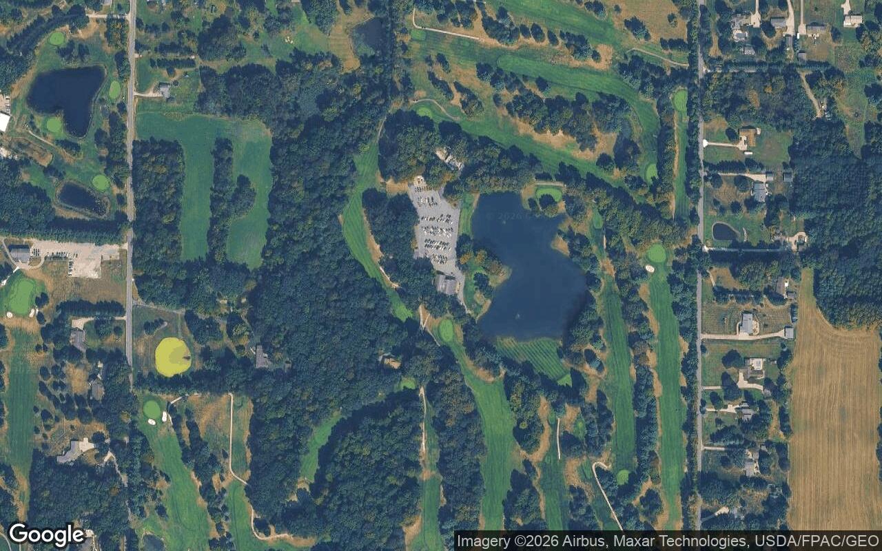 Satellite view of Paradise Lake Golf & Banquet Center