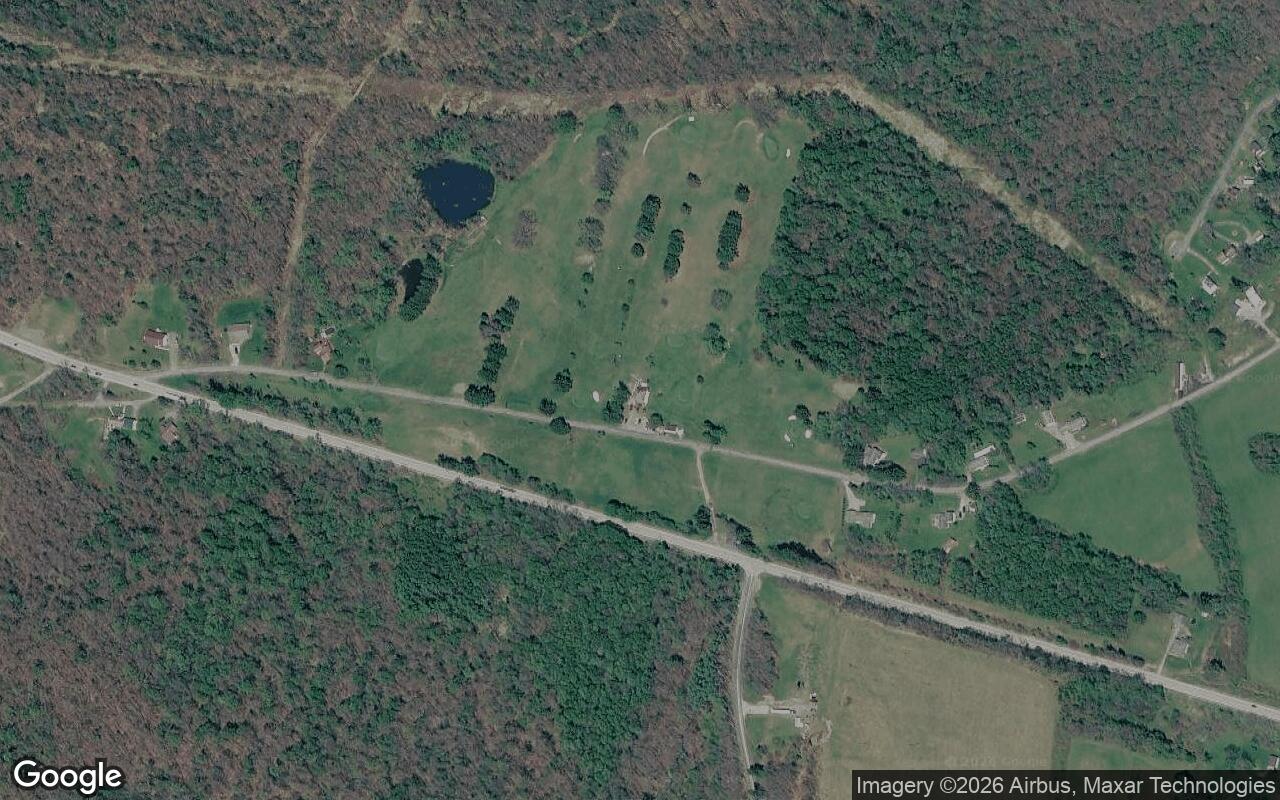 Satellite view of Sliding Rock Golf Course