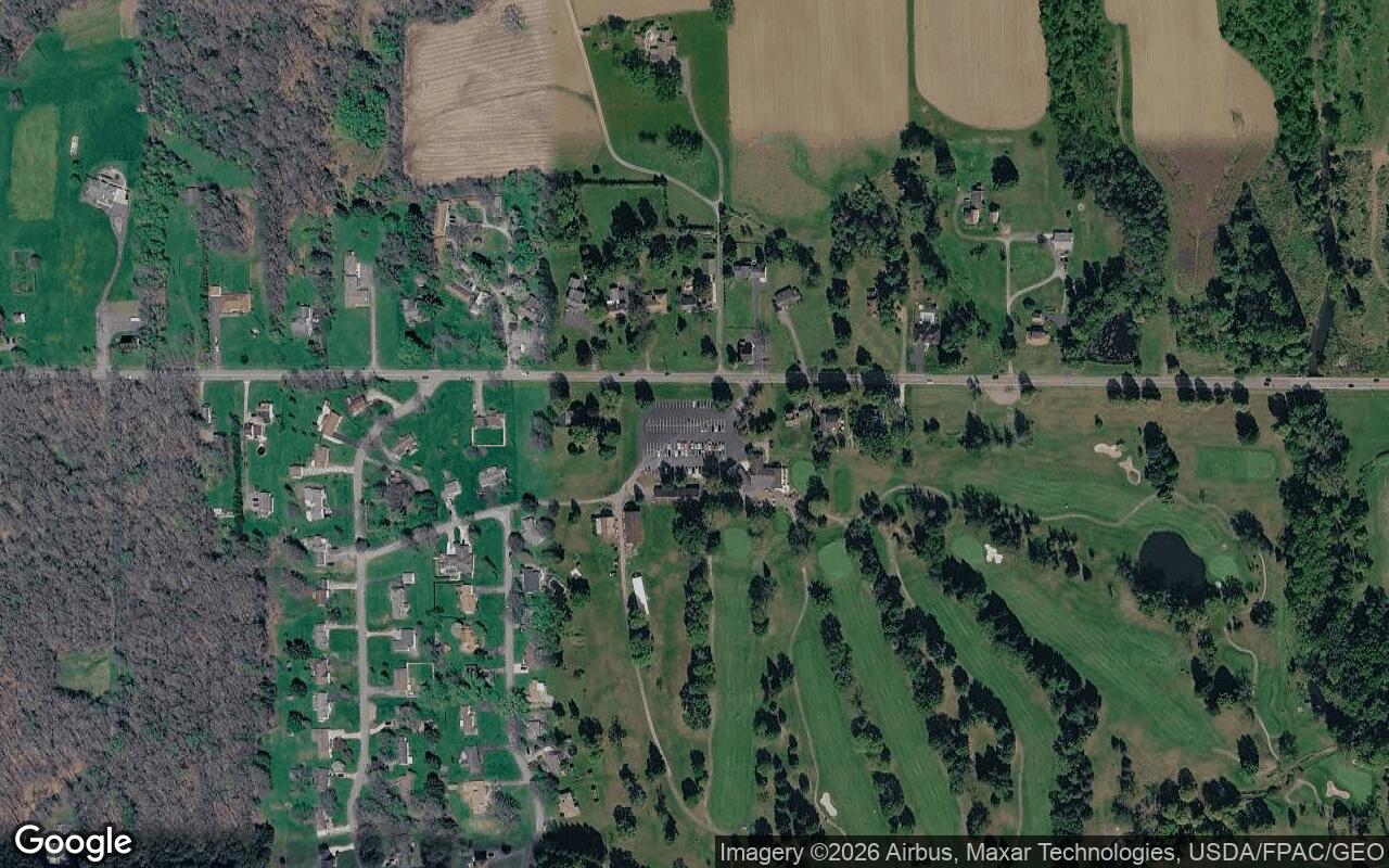 Satellite view of Yankee Run Golf Course