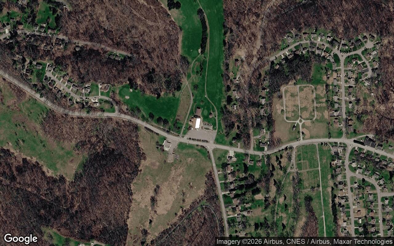 Satellite view of Harmony Ridge Golf Club