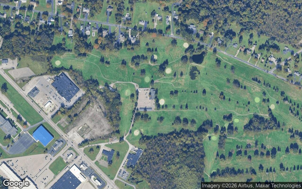 Satellite view of Sylvan Heights Golf Course
