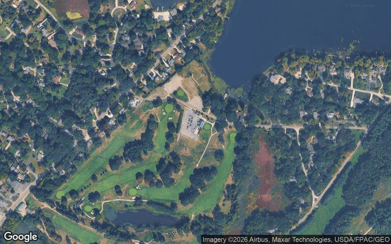 Satellite view of The Fairways at Twin Lakes